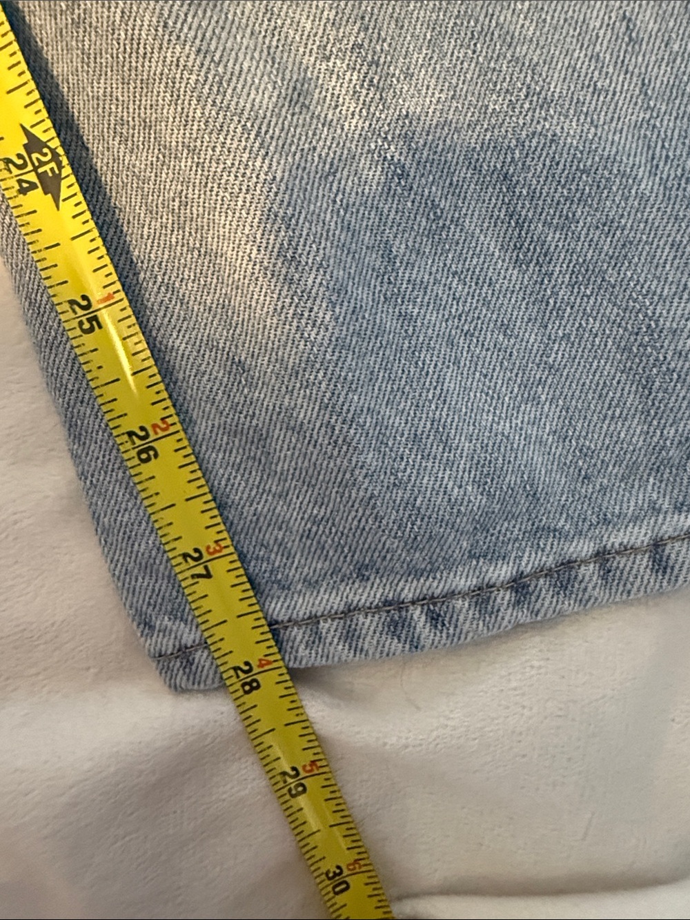 Pistola Presley High Rise Relaxed Roller Jeans Size 25 Light Wash Distressed - Picture 15 of 16